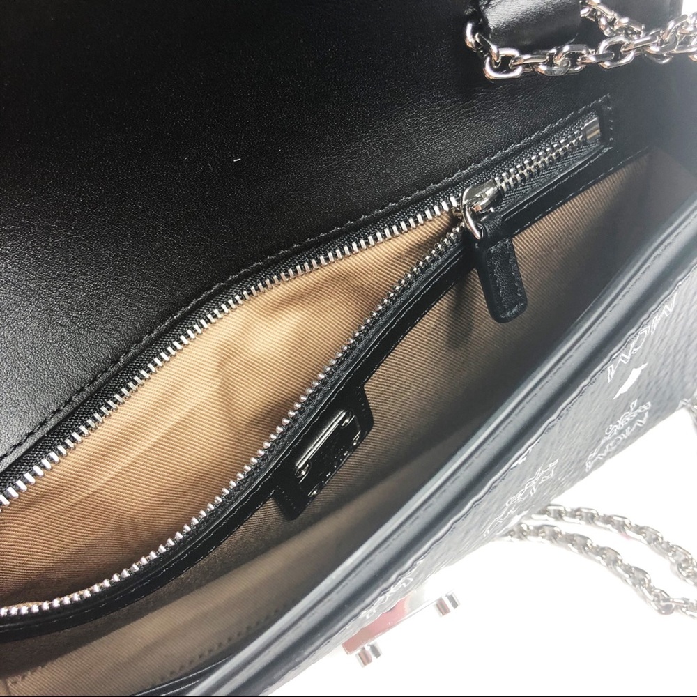MCM Millie limited edition clutch purse bag black - Picture 8 of 8